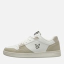 Mens Callum Trainers White Beige