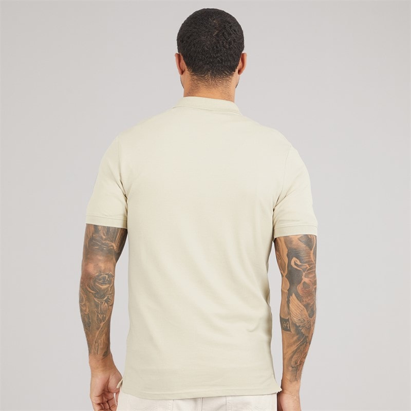 Mens Polo Shirt X865 Grey Taupe - Image 2