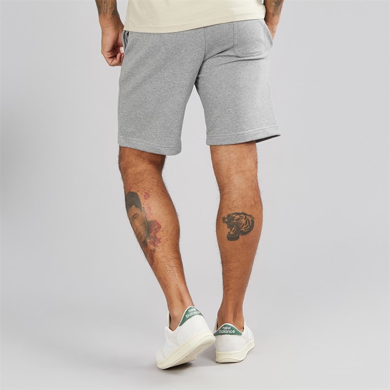 Mens Sweat Shorts T28 Mid Grey Marl - Image 2