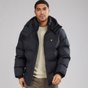 Mens Welded Puffer Jacket Jet Black