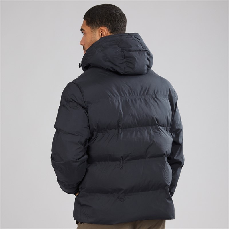 Mens Welded Puffer Jacket Jet Black - Image 2