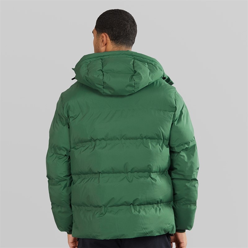 Mens Welded Puffer Jacket Dark Pine - Image 2