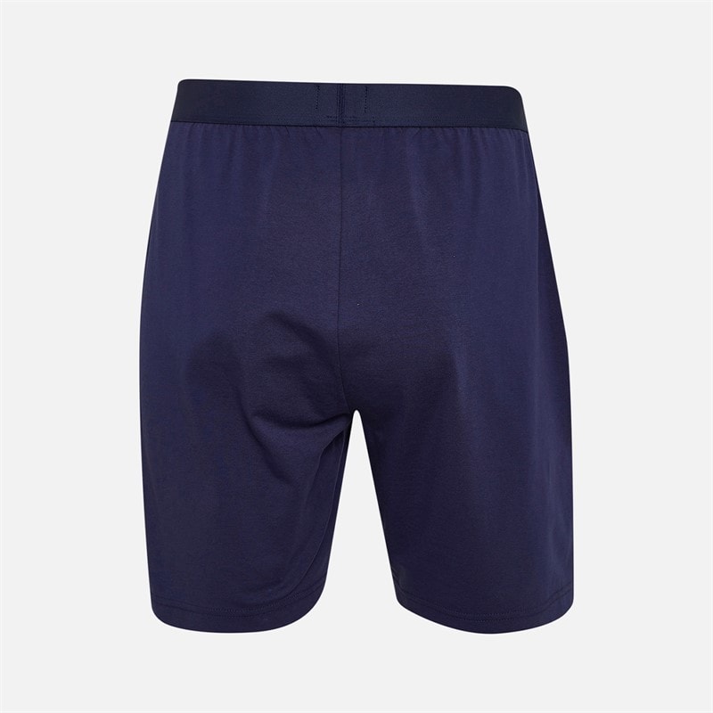 Mens Idris T-Shirt And Shorts Lounge Set Dark Denim/Peacoat - Image 2