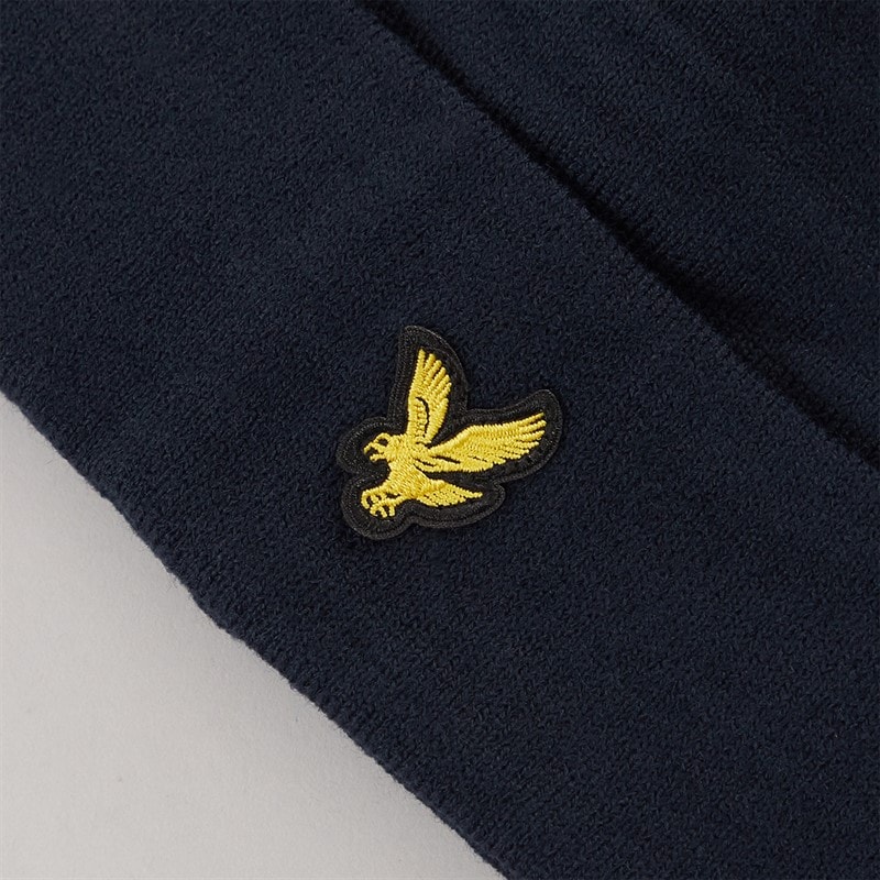 Mens Beanie Dark Navy - Image 2