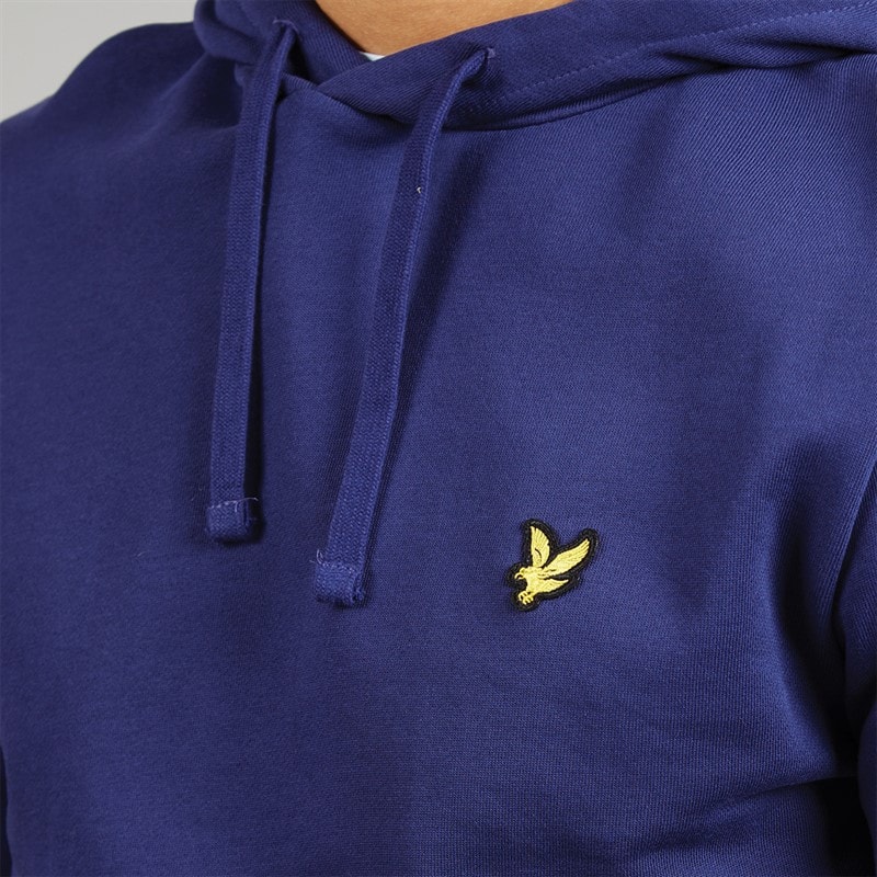 Mens Pullover Hoodie Deep Indigo - Image 3
