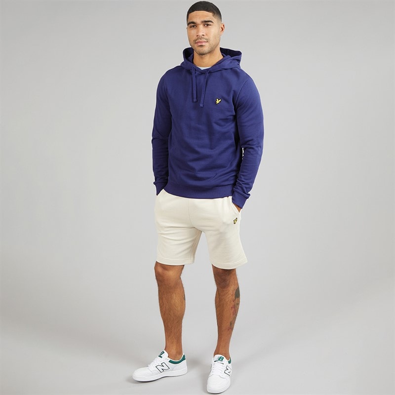 Mens Pullover Hoodie Deep Indigo - Image 4