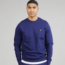 Mens Crew Neck Sweatshirt Deep Indigo