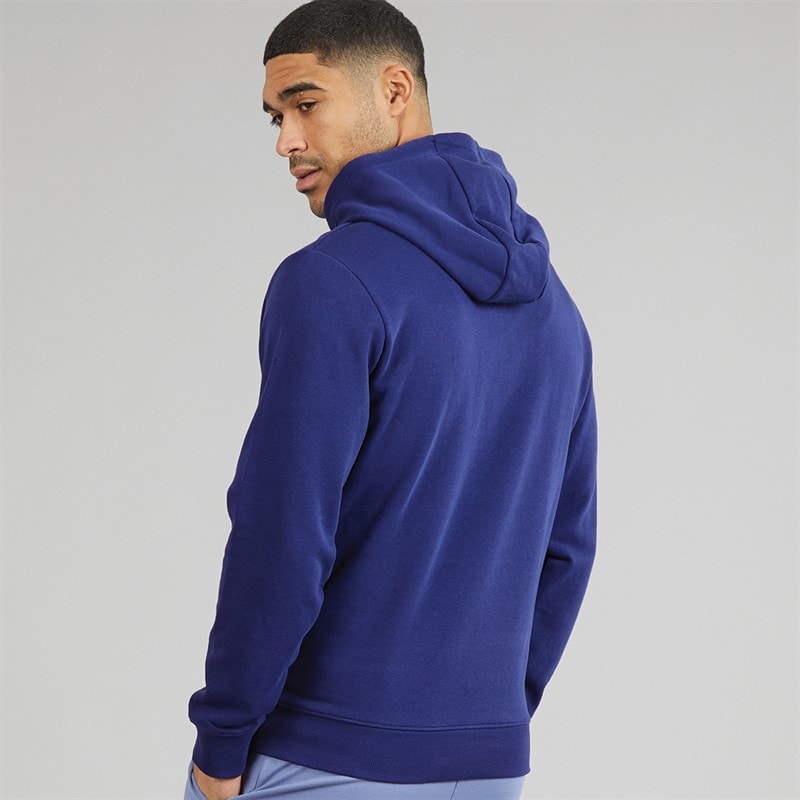 Mens Hoodie Deep Indigo - Image 2