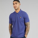 Mens Polo Shirt Deep Indigo