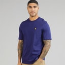 Mens Midweight Cotton T-Shirt Deep Indigo
