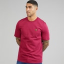 Mens Midweight Cotton T-Shirt Rich Burgundy