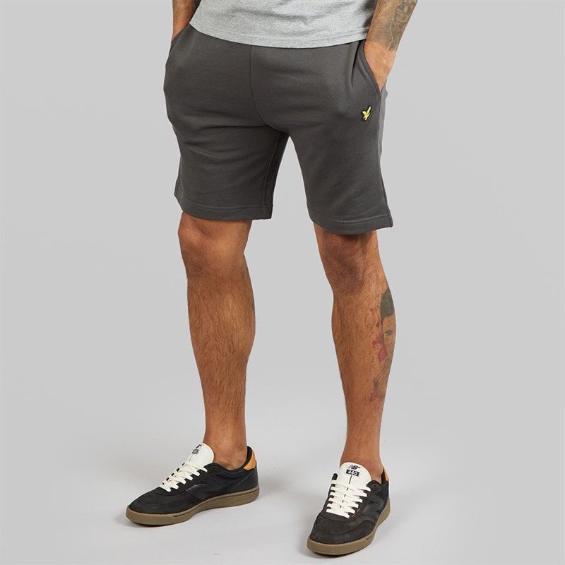 Lyle And Scott Vintage Mens Sweat Shorts Gunmetal