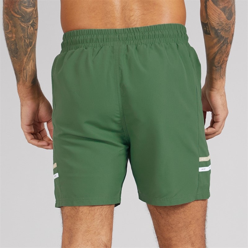Mens Tapehead Swim Shorts Myrtle - Image 2