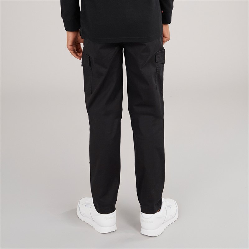 Boys Future Cargo Pants Black - Image 2