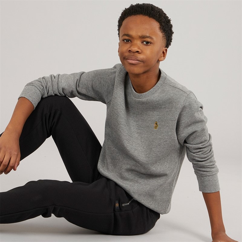 Boys The Runner Sweatshirt Grey - Image 4