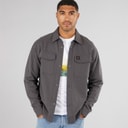 Mens Ibague Overshirt Charcoal