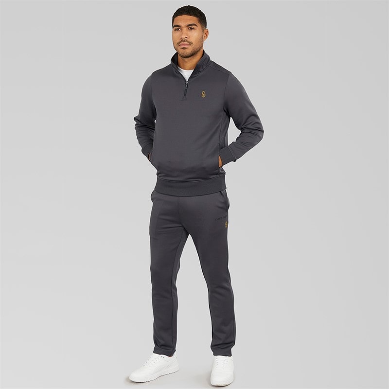 Mens TTPQR Tracksuit Charcoal - Image 3