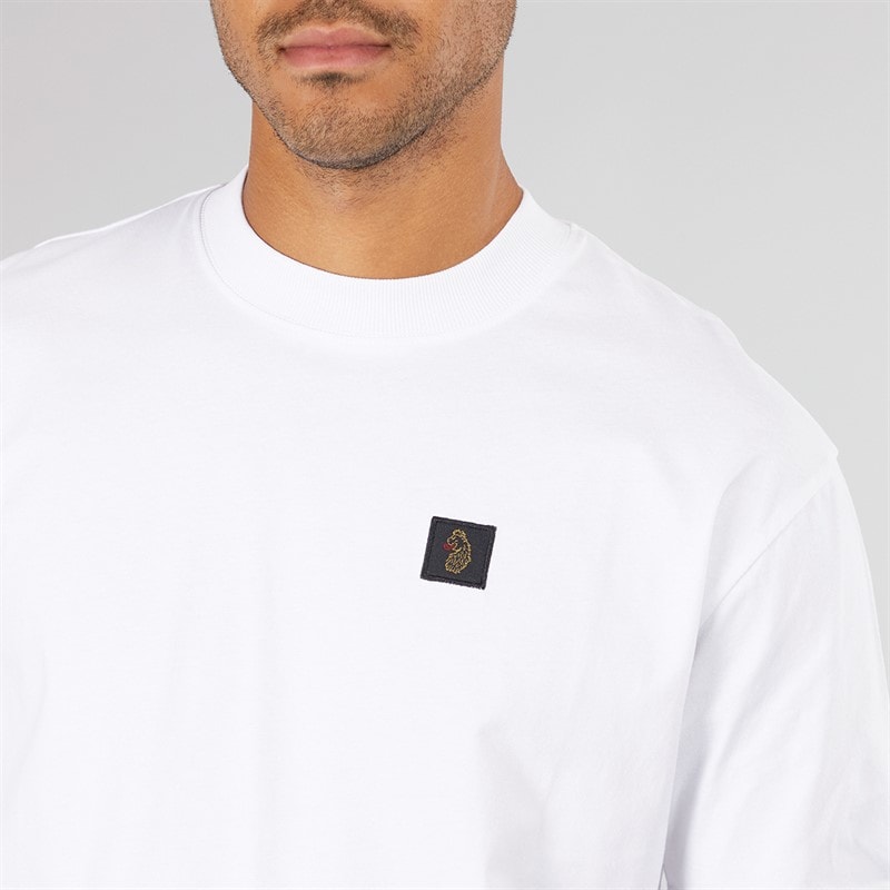 Mens Repose T-Shirt White - Image 3
