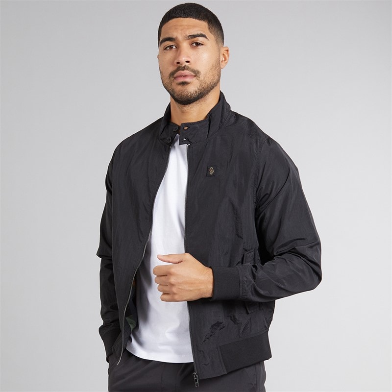 LUKE 1977 Mens Miller Harrington Jacket Black