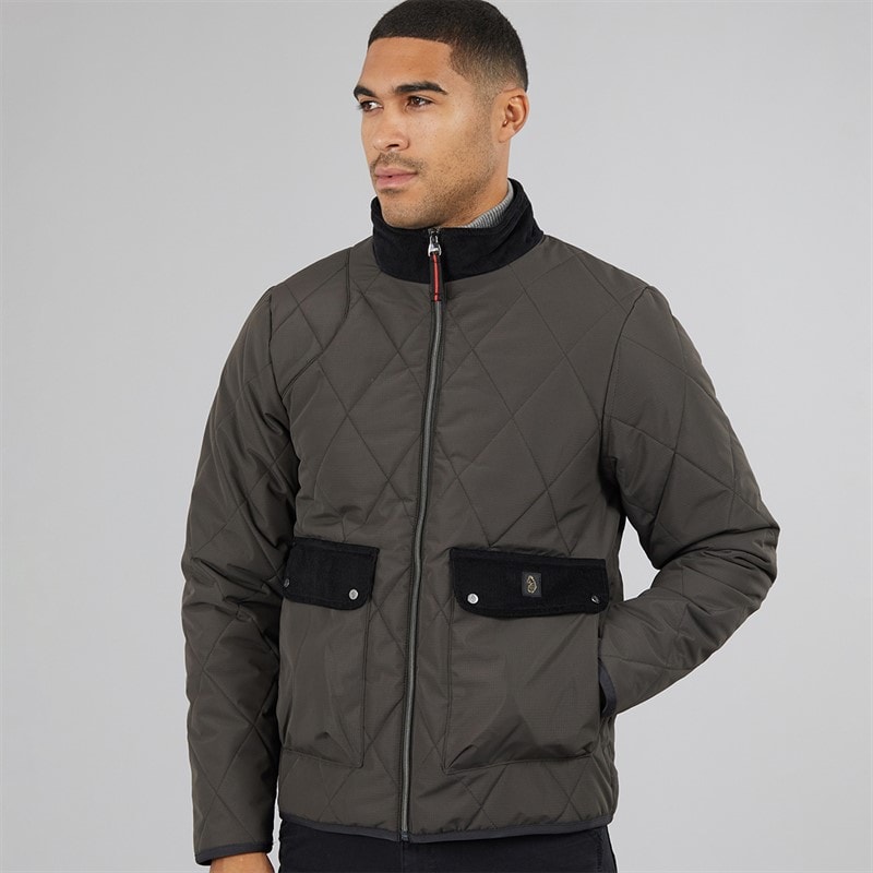 Mens Marsh Gibbon Jacket Olive - Image 3