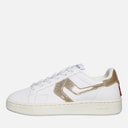Girls Swift JR Trainers White/Gold/Glitter