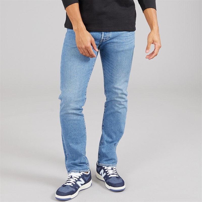 Levi's Mens 501 Slim Taper Jeans I Got Detention