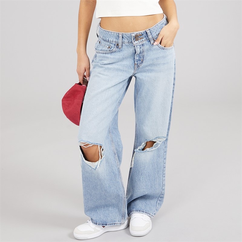 Womens Lowrise Straight Leg Jeans Table Talk W Dx - Image 1