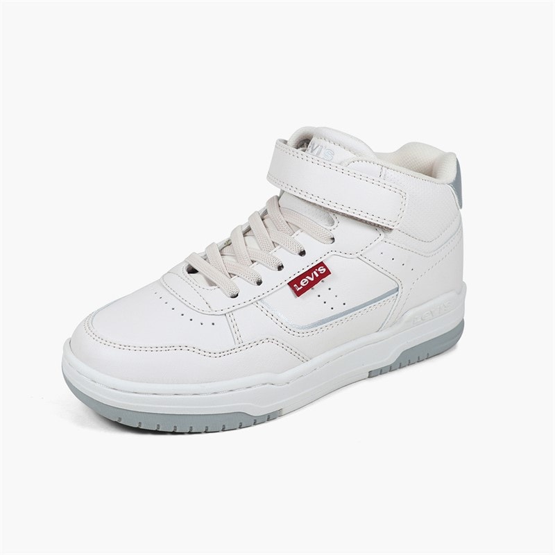 Levi's Girls John SE Mid Trainers Pastel Pink 0310 - Image 2