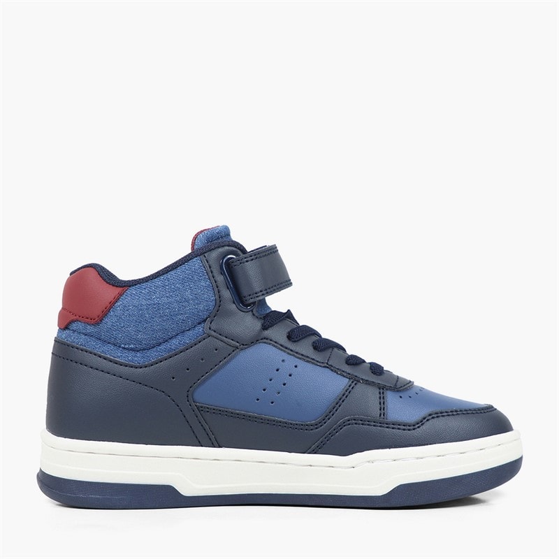 Levi's Girls John SE Mid Trainers Navy/Blue 0735 - Image 4