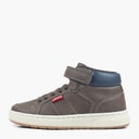 Boys Piper JR Mid Trainers Brown/Navy 0592