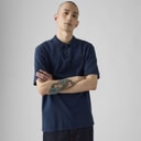 Mens Authentic Polo Shirt Dress Blues