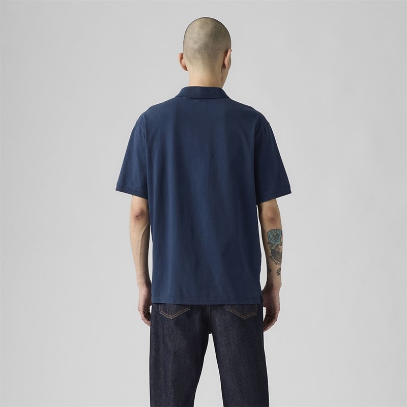 Mens Authentic Polo Shirt Dress Blues - Image 2