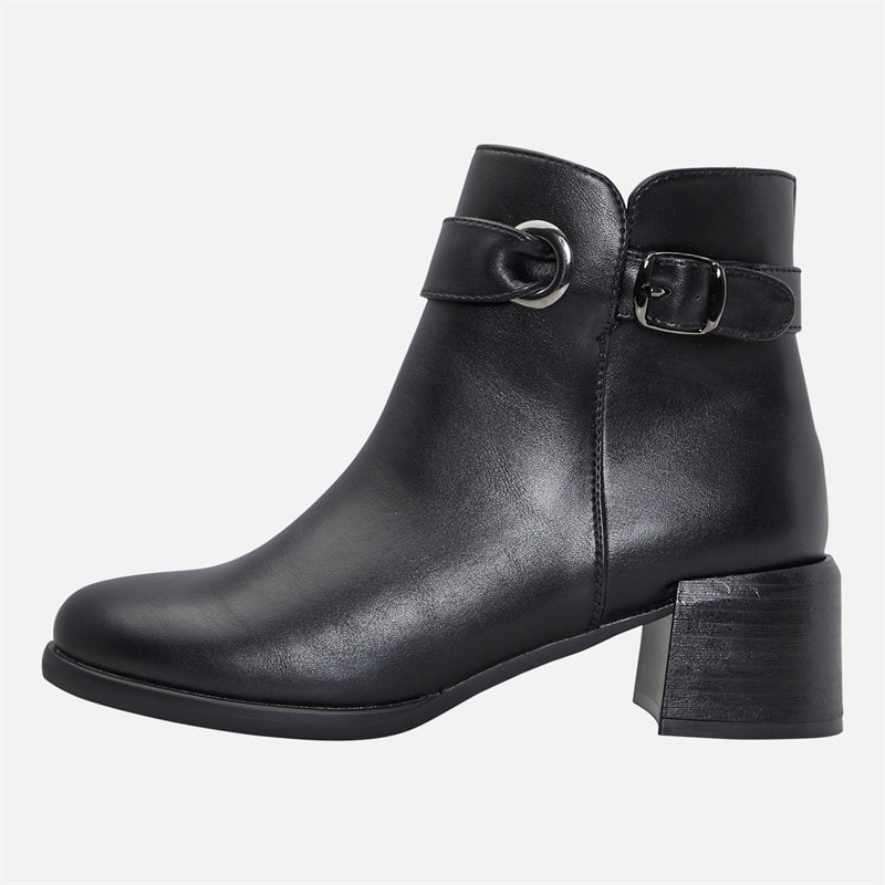 Womens Drummond Ankle Boots Black - Image 2