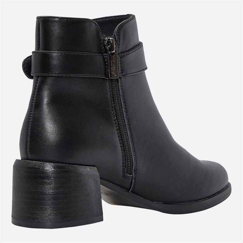 Womens Drummond Ankle Boots Black - Image 5