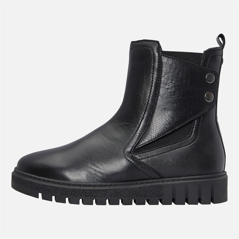 Lotus Womens Giza Boots Black Leather