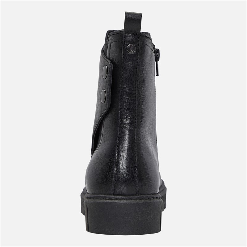 Womens Giza Boots Black Leather - Image 3