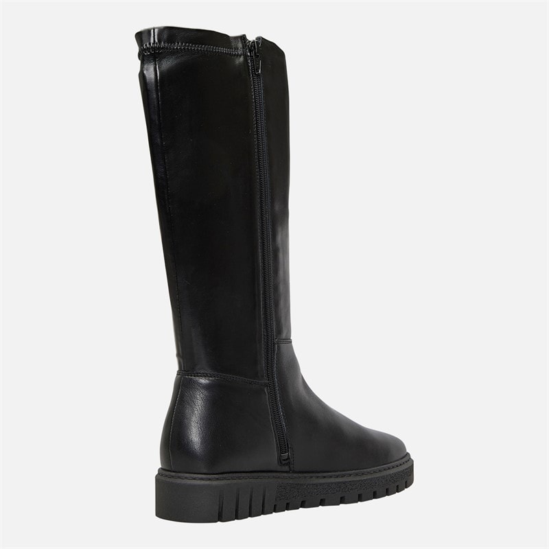 Womens Luxor Boots Black Leather - Image 5