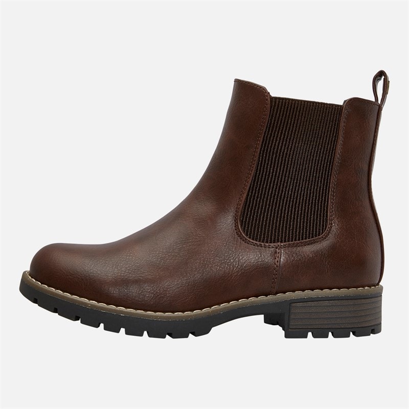 Womens Reese Chelsea Boots Brown - Image 2