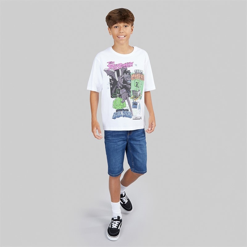 Boys Mjahi T-Shirt Bright White - Image 3