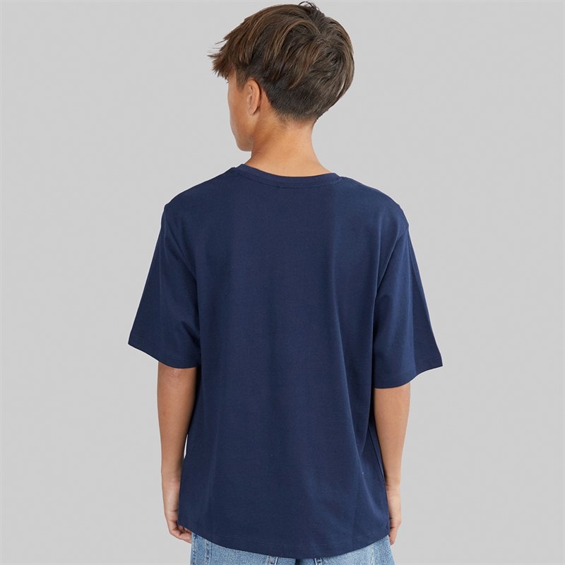 Boys Mjahi T-Shirt Navy Blazer - Image 2