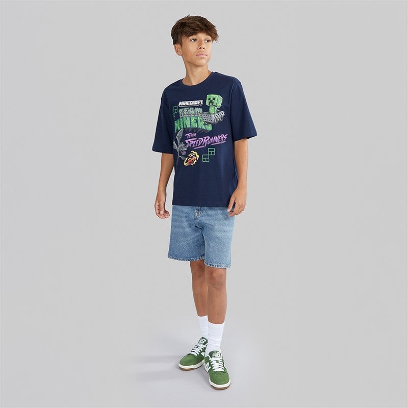 Boys Mjahi T-Shirt Navy Blazer - Image 4