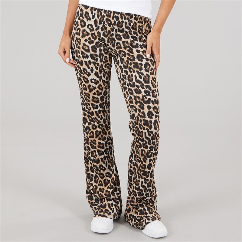 Womens Pasa Flared Trousers Black - Image 3