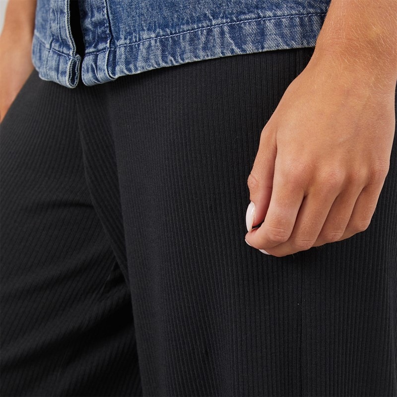 Womens Pasa Wide Leg Trousers Black - Image 3