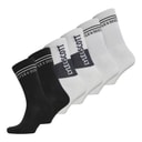 Boys Six Pack Socks Bright White/Bright White Multi/Peacoat