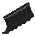 Boys Six Pack Socks Black