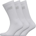Three Pack Cushioned Crew Socks White