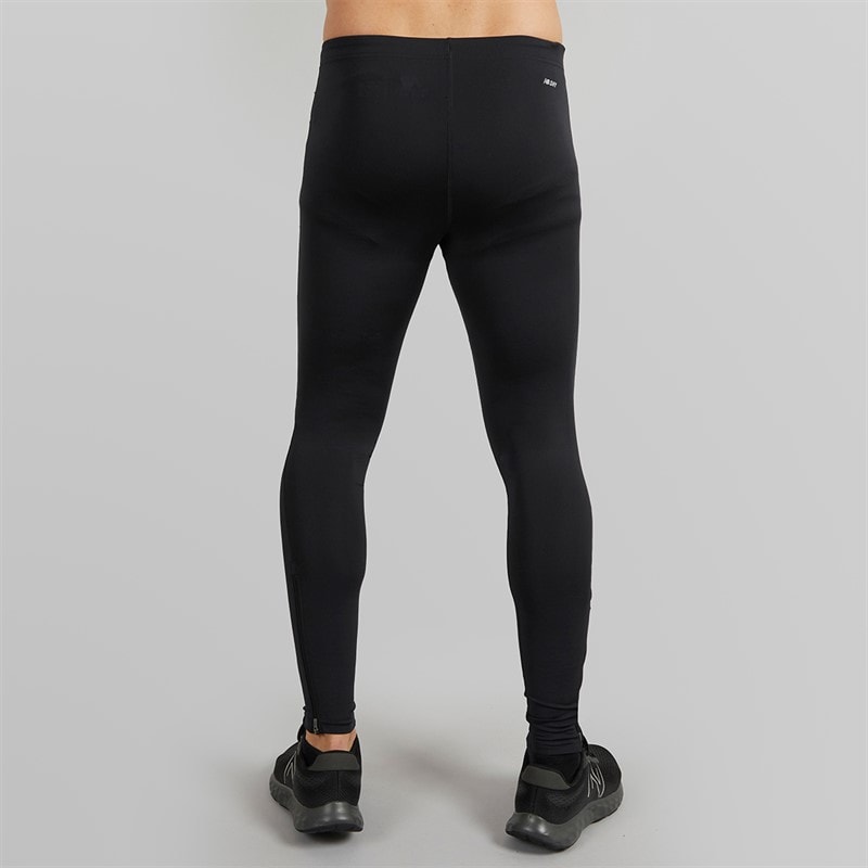 Mens Running Tight Leggings Black - Image 2