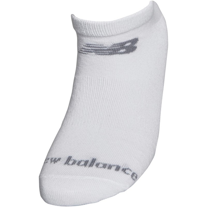 Junior Three Pack No Show Socks White - Image 2