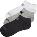 Junior Three Pack No Show Socks Multi
