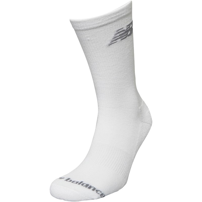 Ten Pack Cushioned Crew Socks White - Image 2